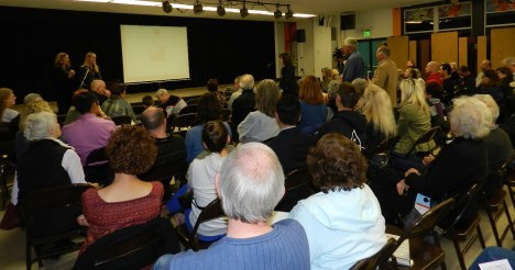 FLARE representatives answer questions at RHA/SETHA meeting Nov 16 2016