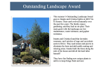 Summer 2025 Landscape&nbsp;Award